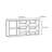 All Solid Wood Lattice Bookcase