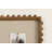 Beadbrook Modern Beaded Rectangle Fabric Pinboard for Wall