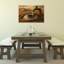 Eye Wide Open Abstract Contemporary Wall Art Print by Katie Towers - Wrapped Canvas Print-204664736