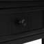 Console Daisy Series avec deux tiroirs et une tablette inférieure (noir)-1940168299