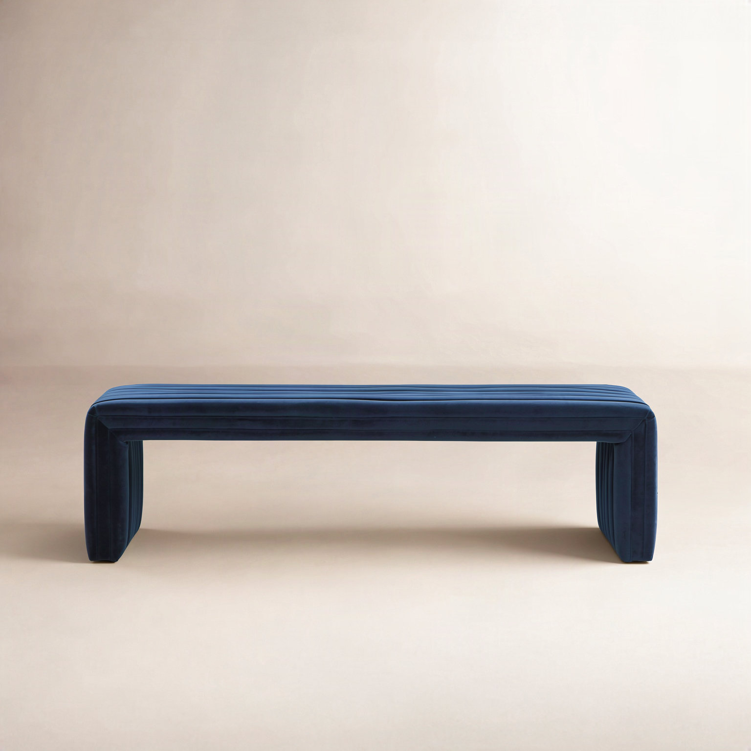 Brandt 61" Dining Bench, Sapphire Navy