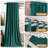 New Premium Velvet Blackout Curtains Thermal Insulated Window Drapes Super Soft Darkening Curtains-1342982011-1342982007