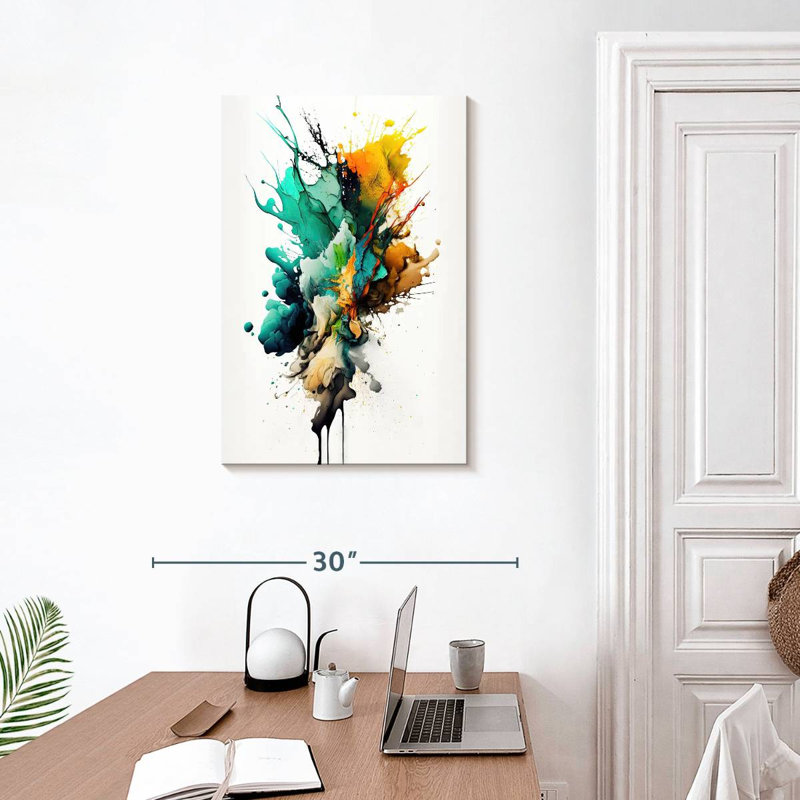 Fluidité colorée Avery, H 30 po x l 20 po