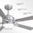 52'' Chrome Modern Dimmable Led Ceiling Fan with Reversible DC Motor and Remote Control-339776357-339776356-339776353