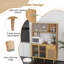Ianthe 120cm Sideboard with Bar Hutch