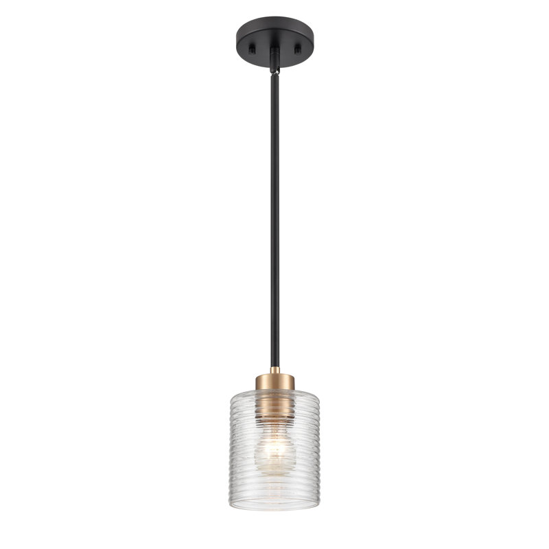 Luminaire suspendu cylindrique à 1 lumière Renko