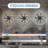 Luxury Crystal Ceiling Fan With Lights – 24'' Flush Mount LED Chandelier Fan With 5 Invisible Blades, Remote & Timer, Bright Dimmable Lighting For Bedroom, Living Room, Dining Room
