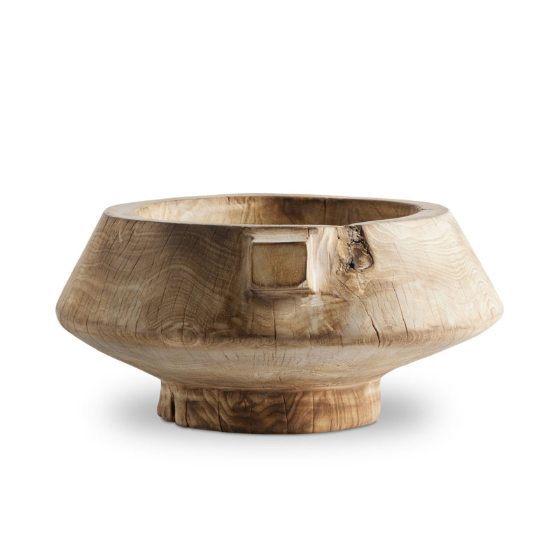 Shaw Wood Decorative Bowl, Brown