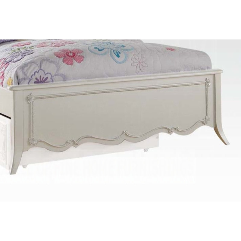 Pied de lit Edalene, Lit simple