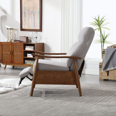 Fauteuil inclinable rembourré bamber