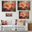 Hibiscus, impression romantique IV sur bois-1415405348