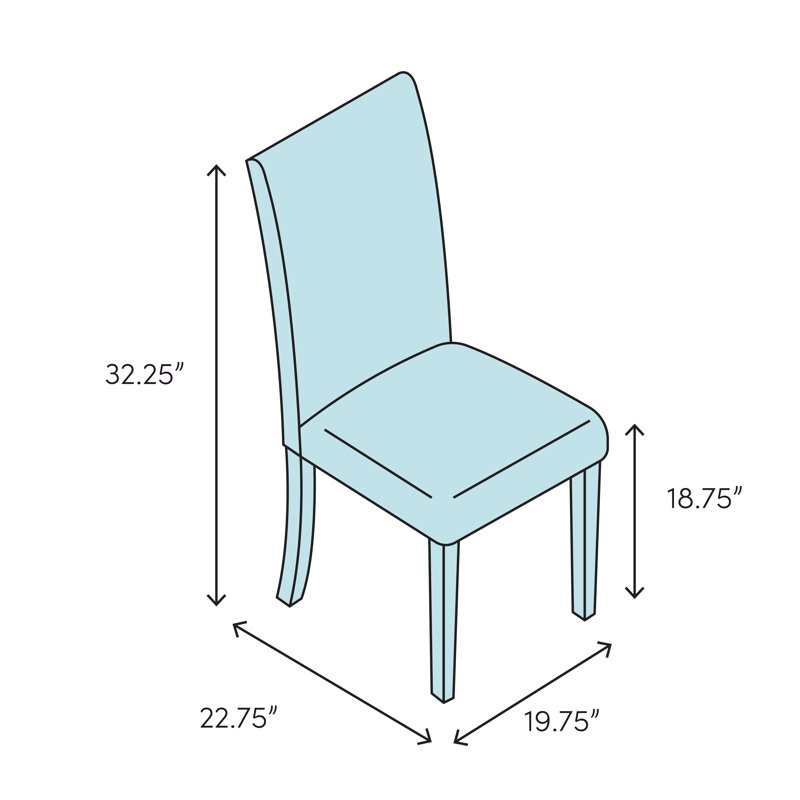 Eady Upholstered Side Chair, Gray