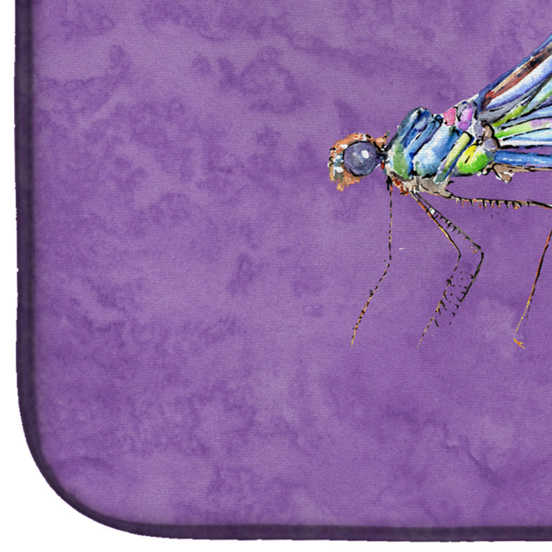 Tapis de séchage libellule