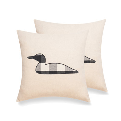 Nakye Patchwork Linen Throw Pillow