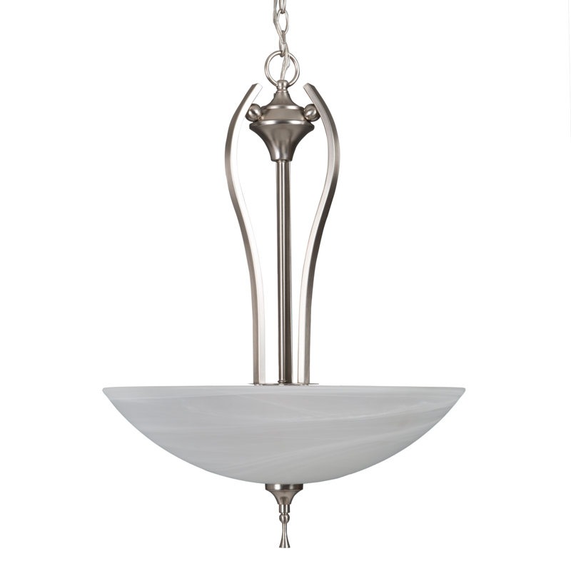 Luminaire suspendu bol 3 lumières unique Babich