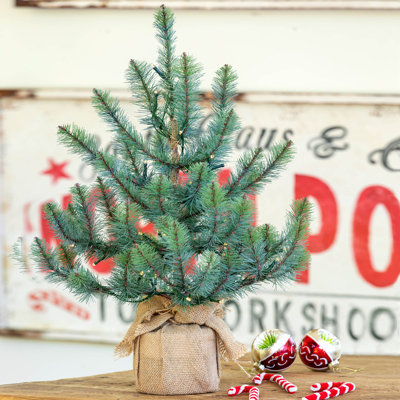 Lighted Artificial Christmas Tree