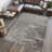 7' X 10' Brown Abstract Area Rug