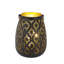  Lampe 8 po en métal de style marocain avec poignée