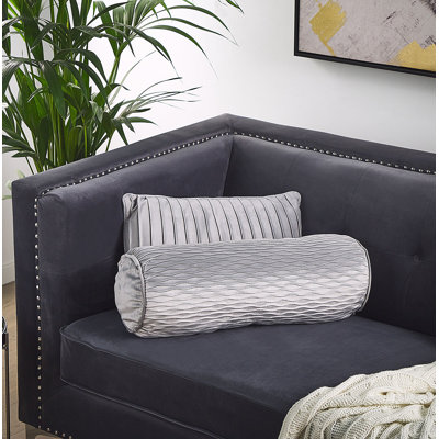 Amaro Geometric Bolster Cushion