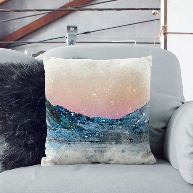 Square Throw Cushion, 55cm H x 55cm W x 20cm D