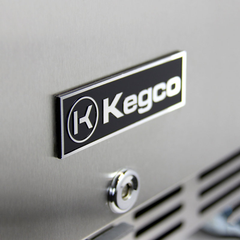 4.87 cu. ft. Single Tap Left Hinge ADA Compliant Kegerator with Kit, Right