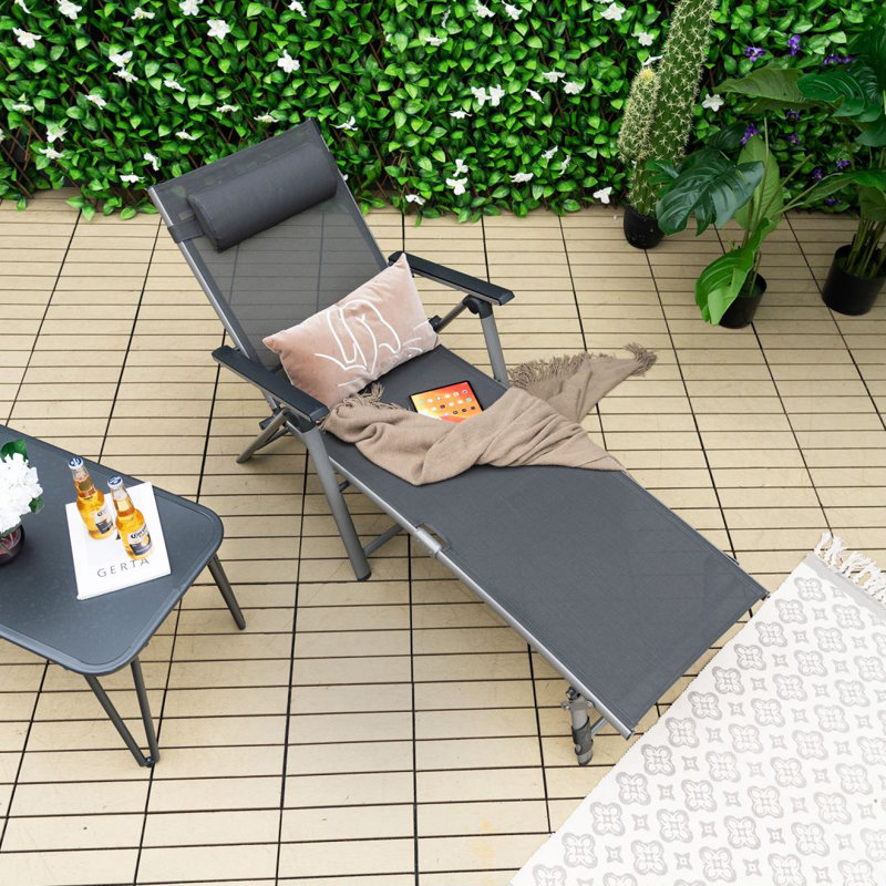 Mayetta 66cm Long Reclining Single Chaise