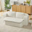 74.8''Modern Convertible Folding Compression Sleeper Sofa Bed-618266248