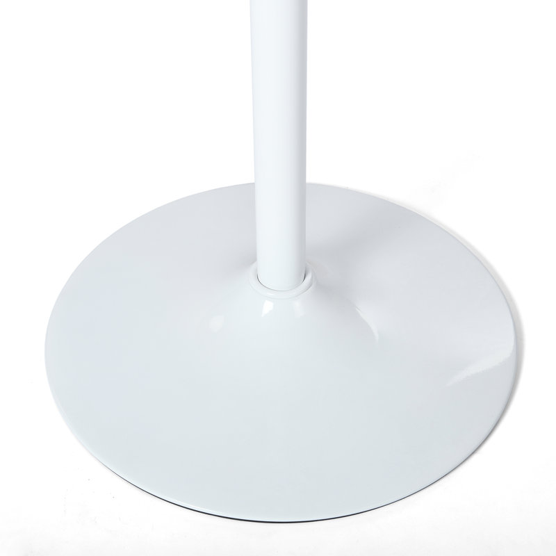 Ensemble de table de salle à manger élégant 5 pièces avec chaises en velours, parfait pour la salle à manger et la cuisine (blanc)