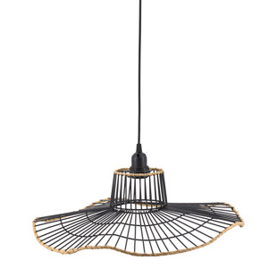 1 - Light Black Unique/Statement Pendant