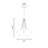 Willow 1-Light Pendant in Matte Black-756342831
