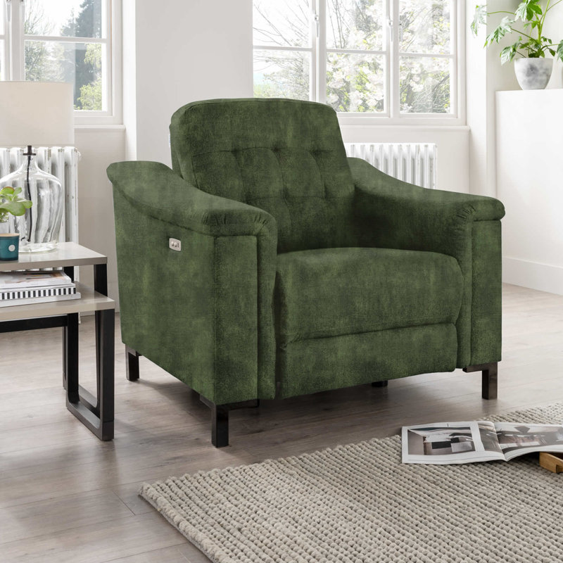 Marlin Electric Recliner, Lovely Conifer