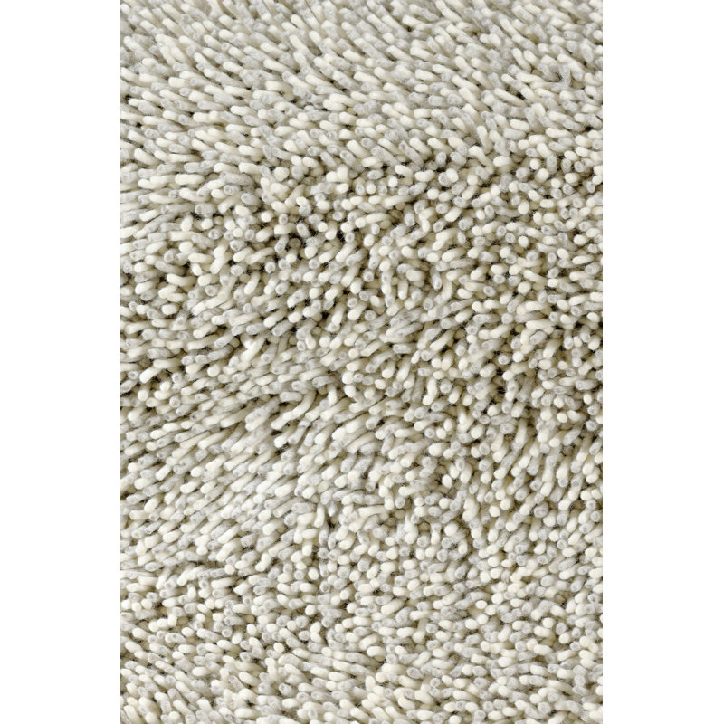 Gravel Solid Colour Shag Area Rug, Rectangle 200 x 300cm