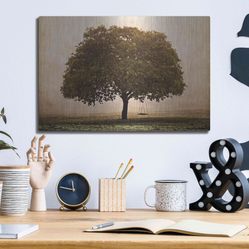 «The Hopeful Oak» par Debra Van Swearingen, H 12 po x l 16 po
