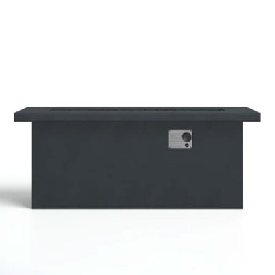 24'' H Concrete Propane/Natural Gas Outdoor Fire Pit Table