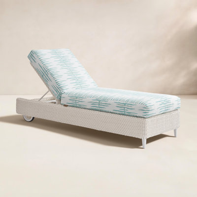 Ocean Breeze Promenade 28" Patio Chaise Lounge
