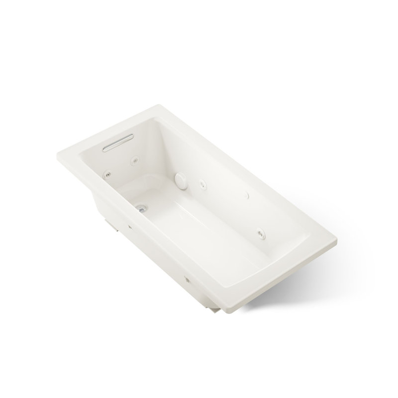 Archer 60" x 30" Drop-in Whirlpool, Biscuit