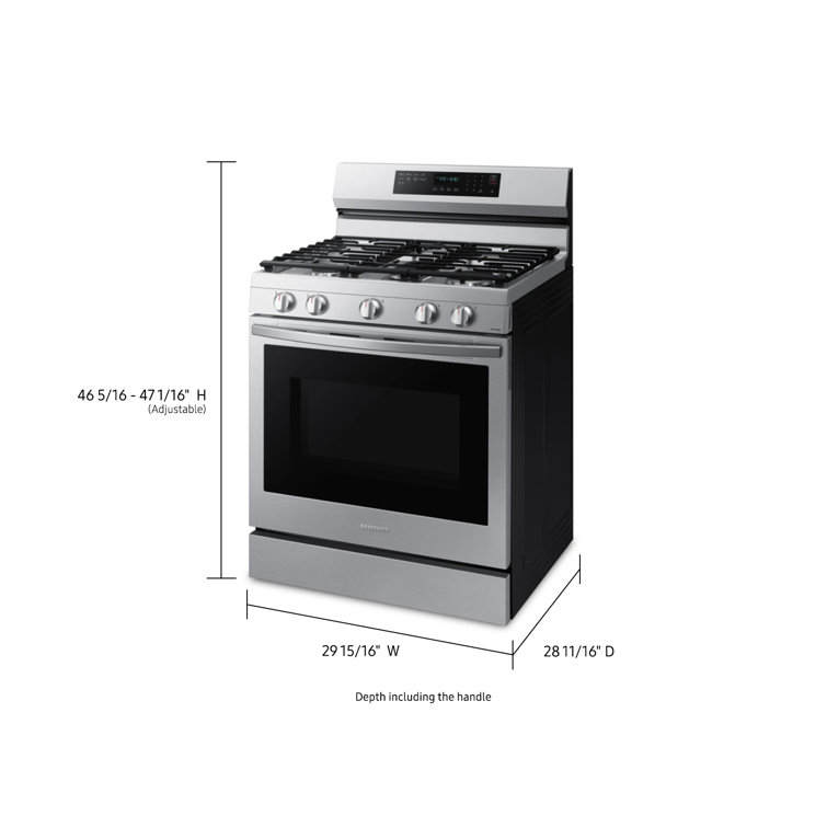 Samsung 6.0 Cu. Ft. Stainless Steel Smart Gas Convection Range