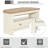 Corner Tv Console Table, White, With Drawers And Open Storage For Up To 50" Tvs In Living Room Stand Corner, White Compartment Entertainment