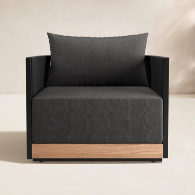 Fifer Teak Patio Lounge Chair
