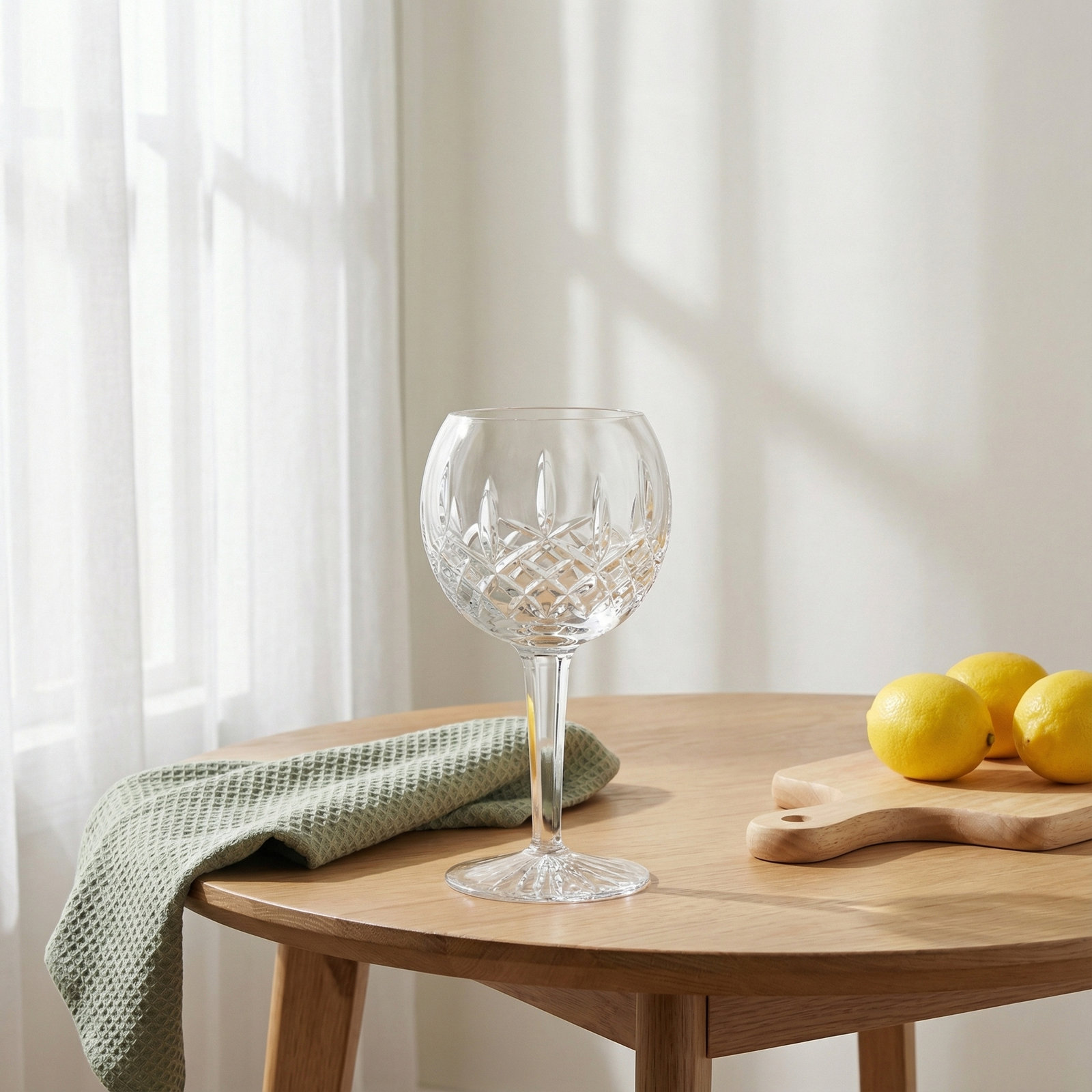 Lismore Crystal Wine Glass