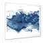 «Abstract Classic Blue II», reproduction d'art sur toile moderne-66838245-66838241