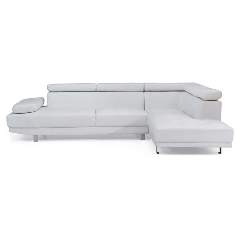 Canapé modulaire Modern River, Blanc