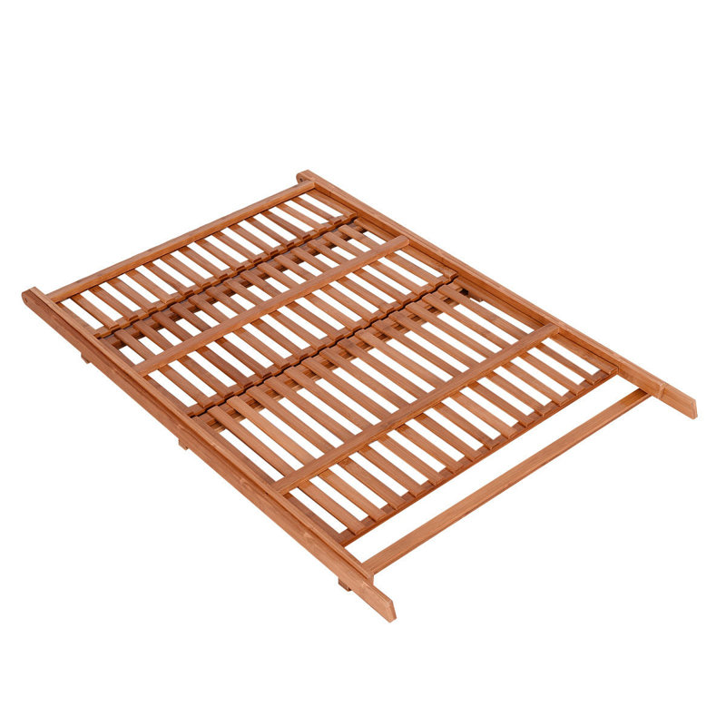 Support pour plante d'extérieur en bambou 3 niveaux Lombardo, Bois