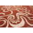 One-of-a-Kind Rectangle 5' X 6'8" 1960s Wool Area Rug in Red/Ivory