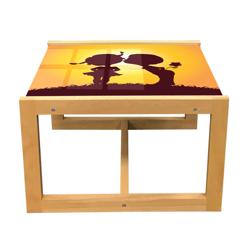 Irodita Sled Coffee Table, 62cm H x 46cm W x 40cm D