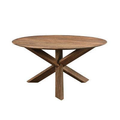 Devinee Round Solid Wood Dining Table