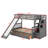 Twin Over Full Bunk Bed With Drawers-1086268957