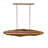 Folia 1 LT Warm Gold Linear Pendant Kalco