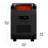 Lifesmart 5000 BTU Compact Electric Heater with Adjustable Thermostat, Remote Control Included