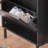 Shoe Cabinet Narrow Entryway 2 Drawers Flip Down Shoe Storage Organizer for Small Space,Hallway,Living Room,Black,19.7"W x 7.5"D x 35.4"H-51085769-58925223-30946800